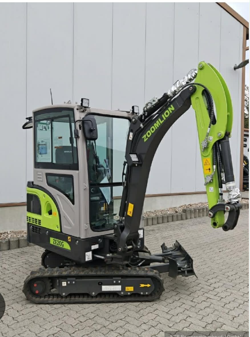 Zoomlion ZE20G Minibagger | NEU | mit Kabine & Klimaanlage