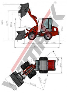 Radlader Wematik 813 Plus – Neumaschine mit Kabine - Modell 2026