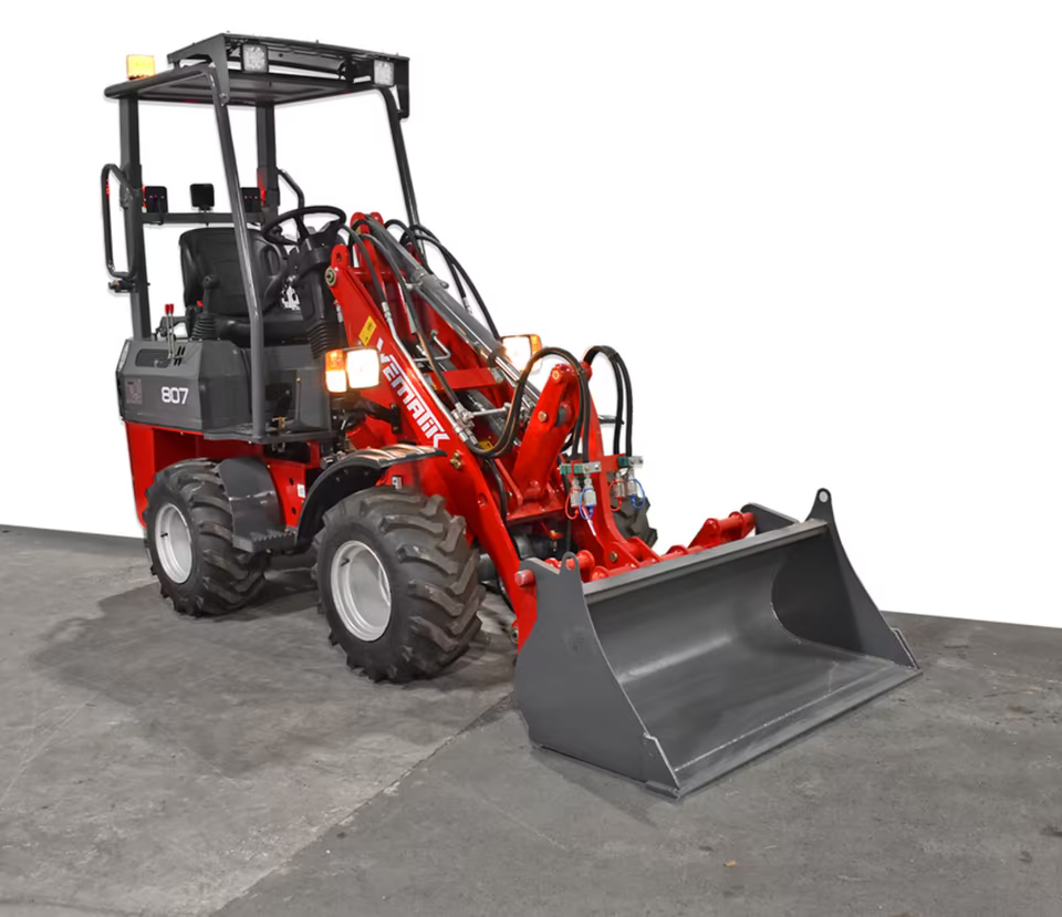 Hoflader, Radlader Wematik 807 Classic 0,6 to Hubk Perkins Motor