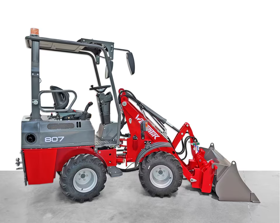 Hoflader, Radlader Wematik 807 Classic 0,6 to Hubk Perkins Motor