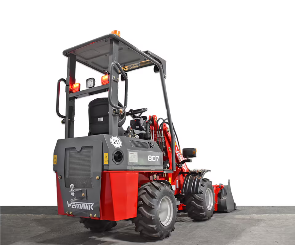 Hoflader, Radlader Wematik 807 Classic 0,6 to Hubk Perkins Motor