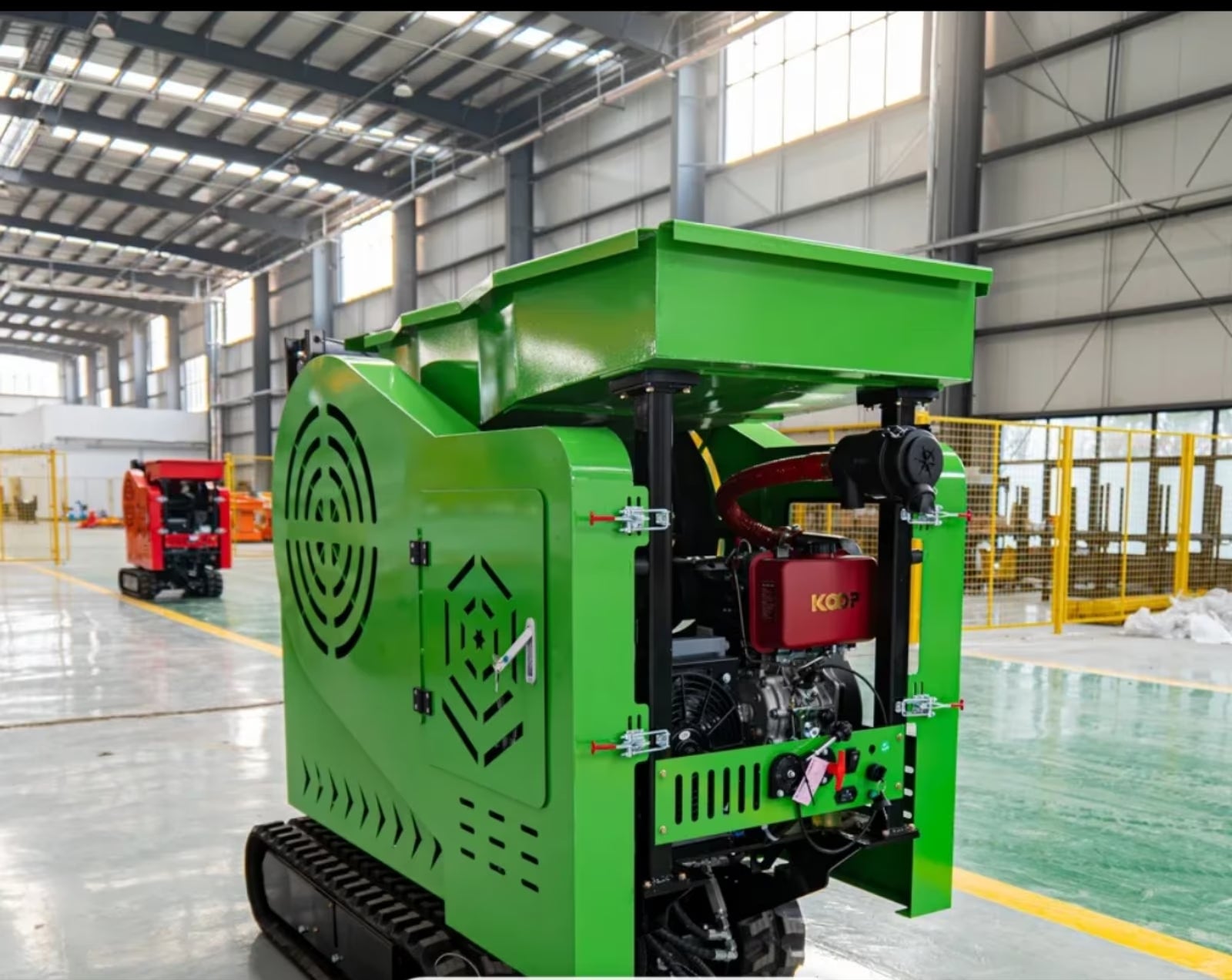 Mini-Brechanlage Nordix MB 10 – Backenbrecher, 1 to, selbstfahrend