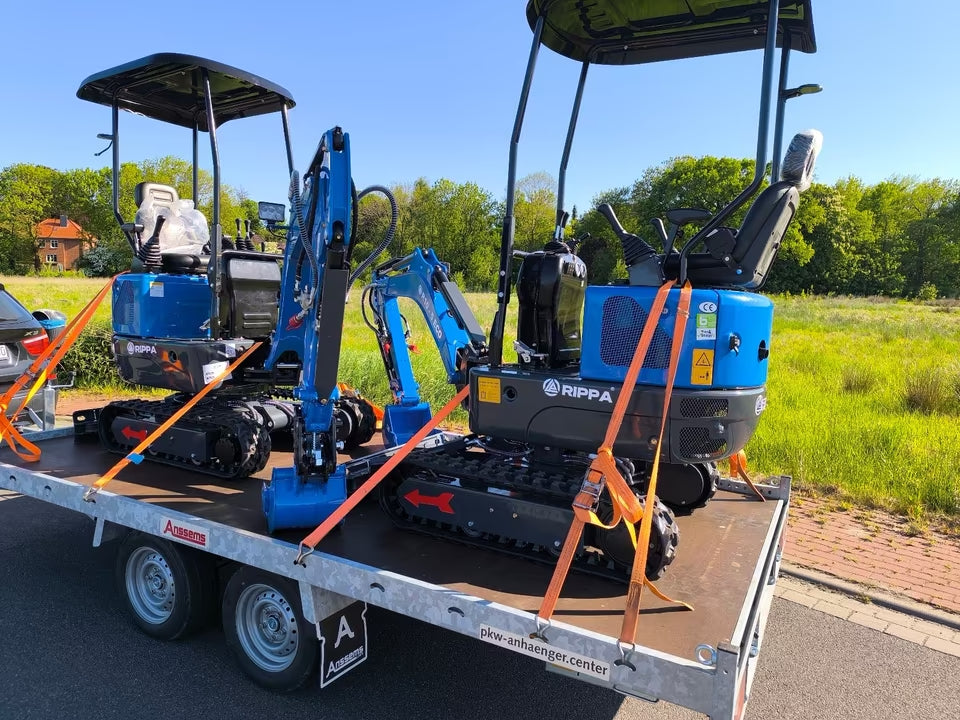 Minibagger R10-Eco - 1 Zyl. Diesel, Vollausstattung, Schnellwechsler