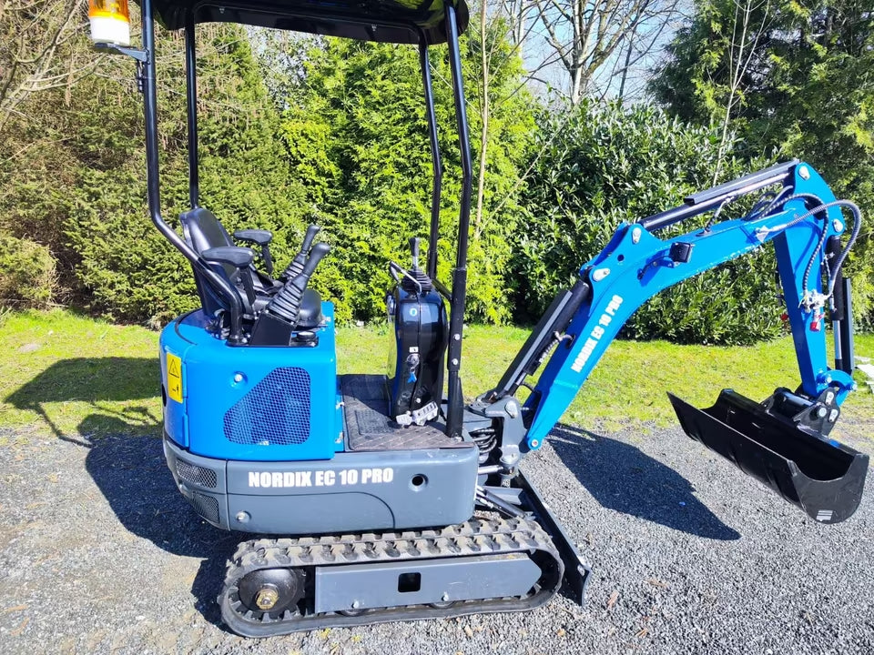 Minibagger R10-Eco - 1 Zyl. Diesel, Vollausstattung, Schnellwechsler