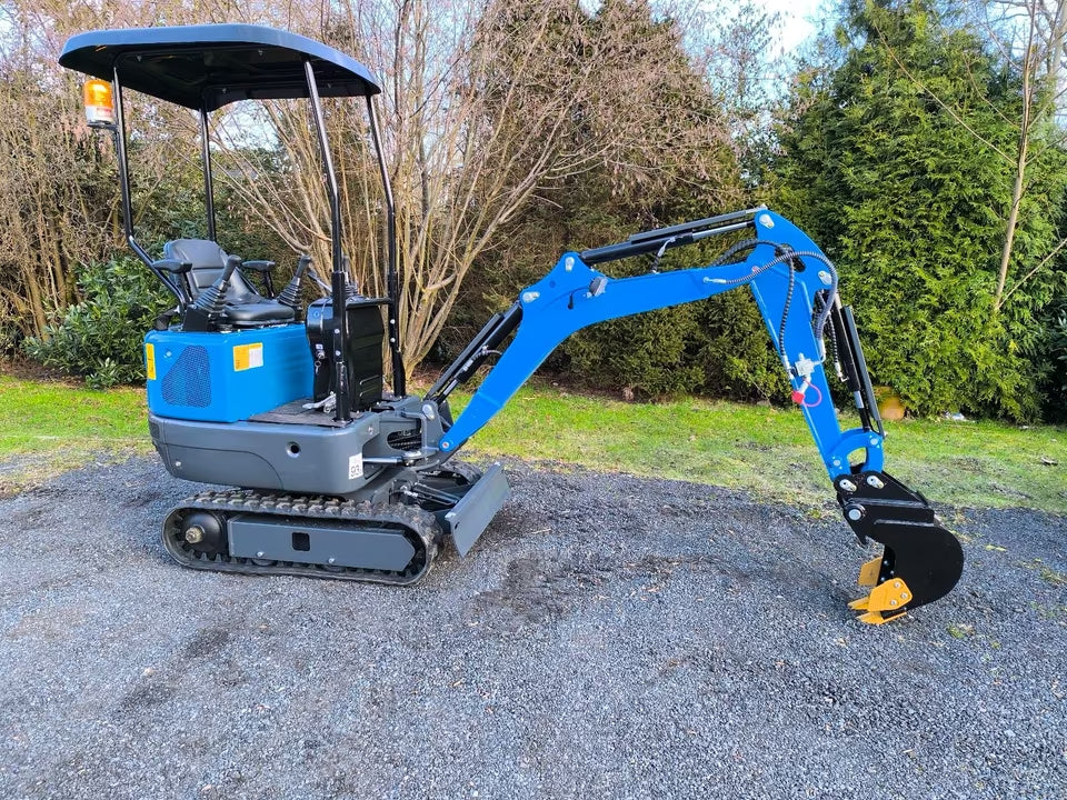 Minibagger Rippa R10-Eco - 1 Zyl. Diesel, Schnellwechsler, Joysticks