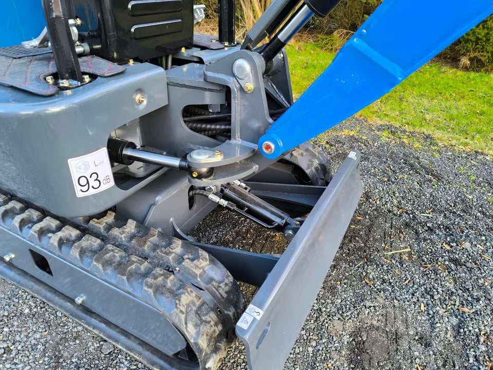 Minibagger Rippa R10-Eco - 1 Zyl. Diesel, Schnellwechsler, Joysticks