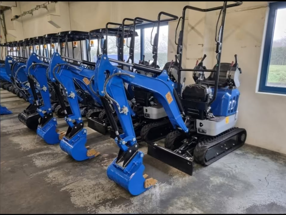 Minibagger Rippa R13-Eco - 3 Zyl. Kubota Motor, nur 75cm breit