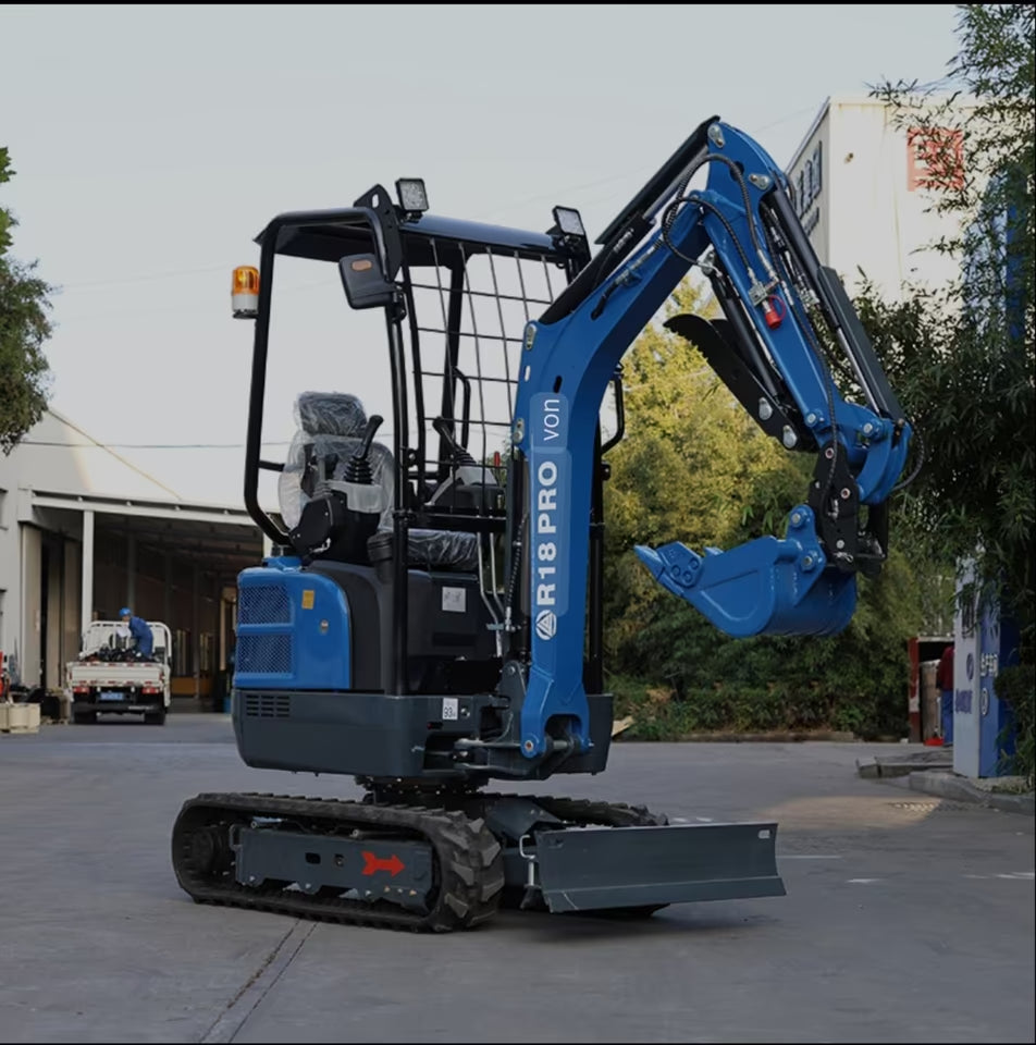 Minibagger Rippa R18-Eco - 3 Zyl. Kubota-Motor, hydr. Schnellwechsler