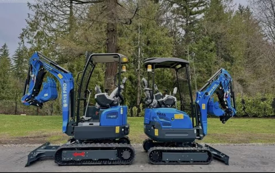 Minibagger Rippa R18-Eco - 3 Zyl. Kubota-Motor, hydr. Schnellwechsler