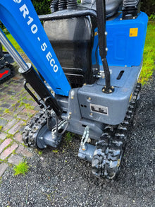 Minibagger Rippa R10-Eco Modell 2025 - 1 to mit 1 Zyl. Diesel Motor, Joysticks