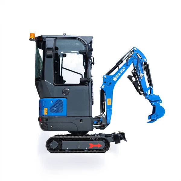 Minibagger Rippa R10-6 Eco – 1,0 t mit Kabine & Vollausstattung - Modell 2026