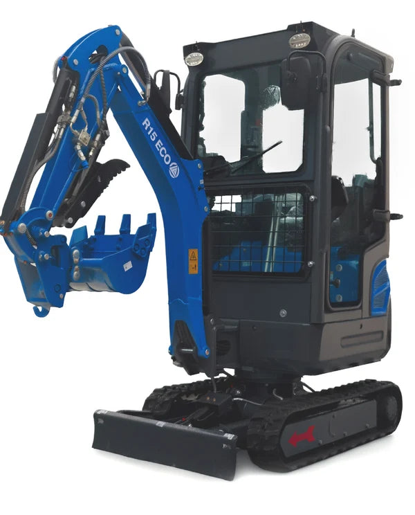 Rippa Minibagger R15 ECO mit geschlossener Kabine - Modell 2026