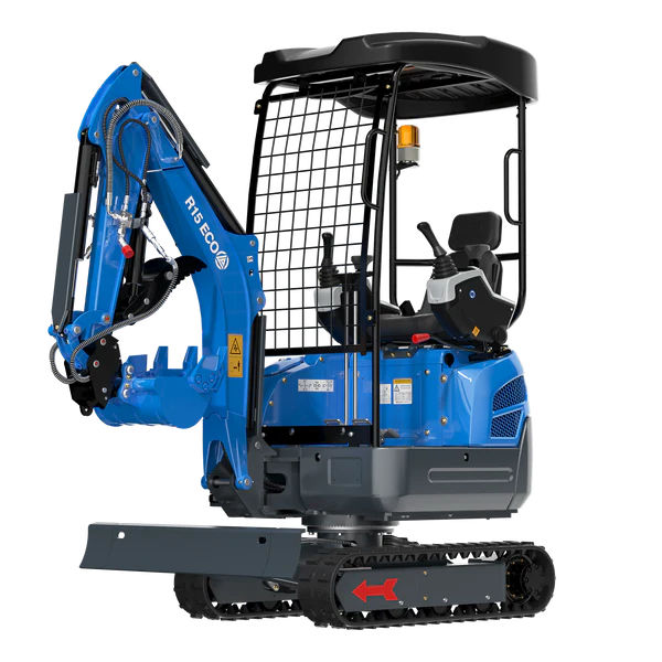 Minibagger Rippa R15-Eco 3 Zyl Kubota Motor Schnellwechsler - Modell 2026
