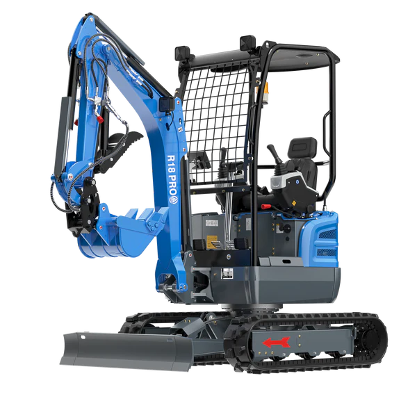 Minibagger Rippa R18-Eco - 3 Zyl. Kubota-Motor, hydr. Schnellwechsler - Modell 2026