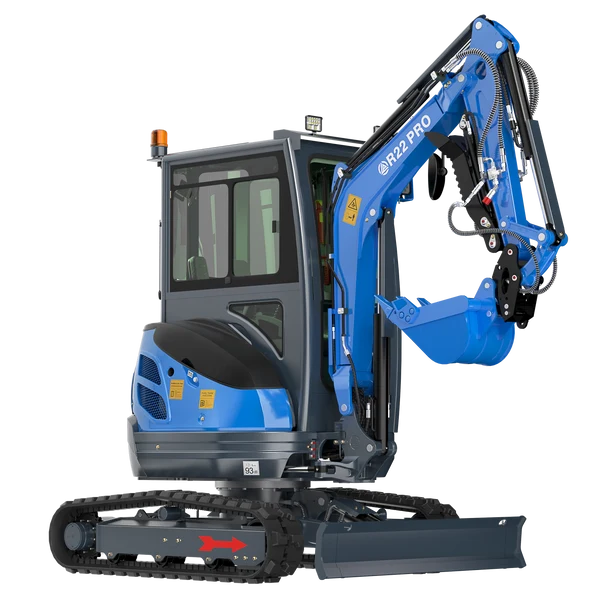 Minibagger Rippa R22-Eco - 3 Zyl. Kubota-Motor, Schnellwechsler, Kabine - Modell 2026