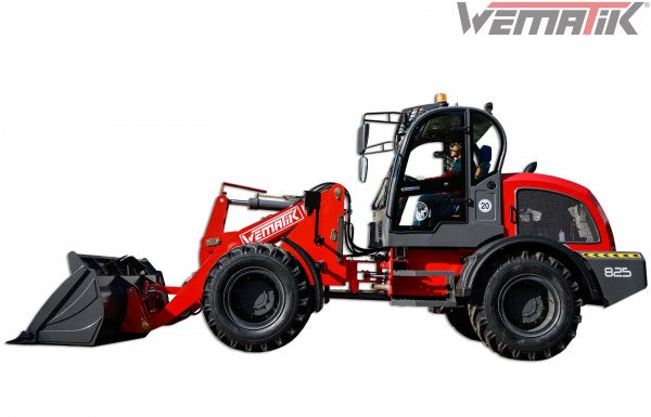 Radlader Wematik 825 - Neufahrzeug mit 2.000 kg Hubkraft