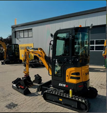 Shantui SE18 SR Minibagger mit Kabine | 1,8t | Kubota-Motor | Vollausstattung