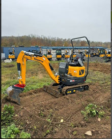 Shantui SE12 Minibagger | 1,2t | Kubota Motor | Vollausstattung