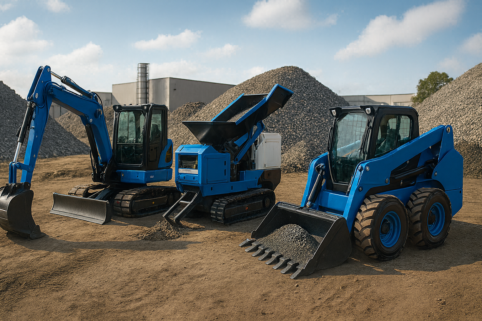 Minibagger 75cm breit